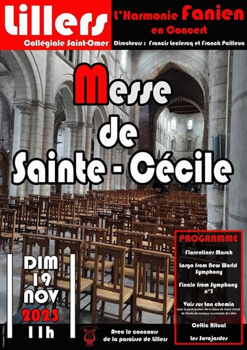 Messe de Sainte-Cécile en musique à Lillers