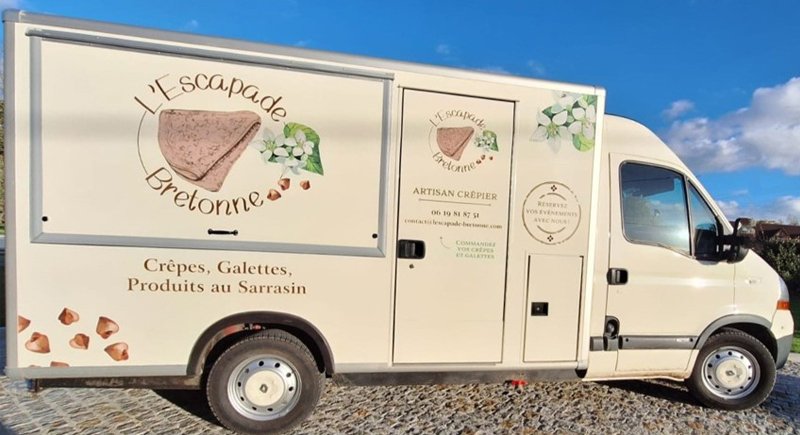 Nouveau commerçant au marché dominical