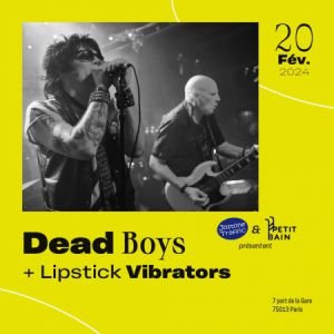 DEAD BOYS + LIPSTICK VIBRATORS