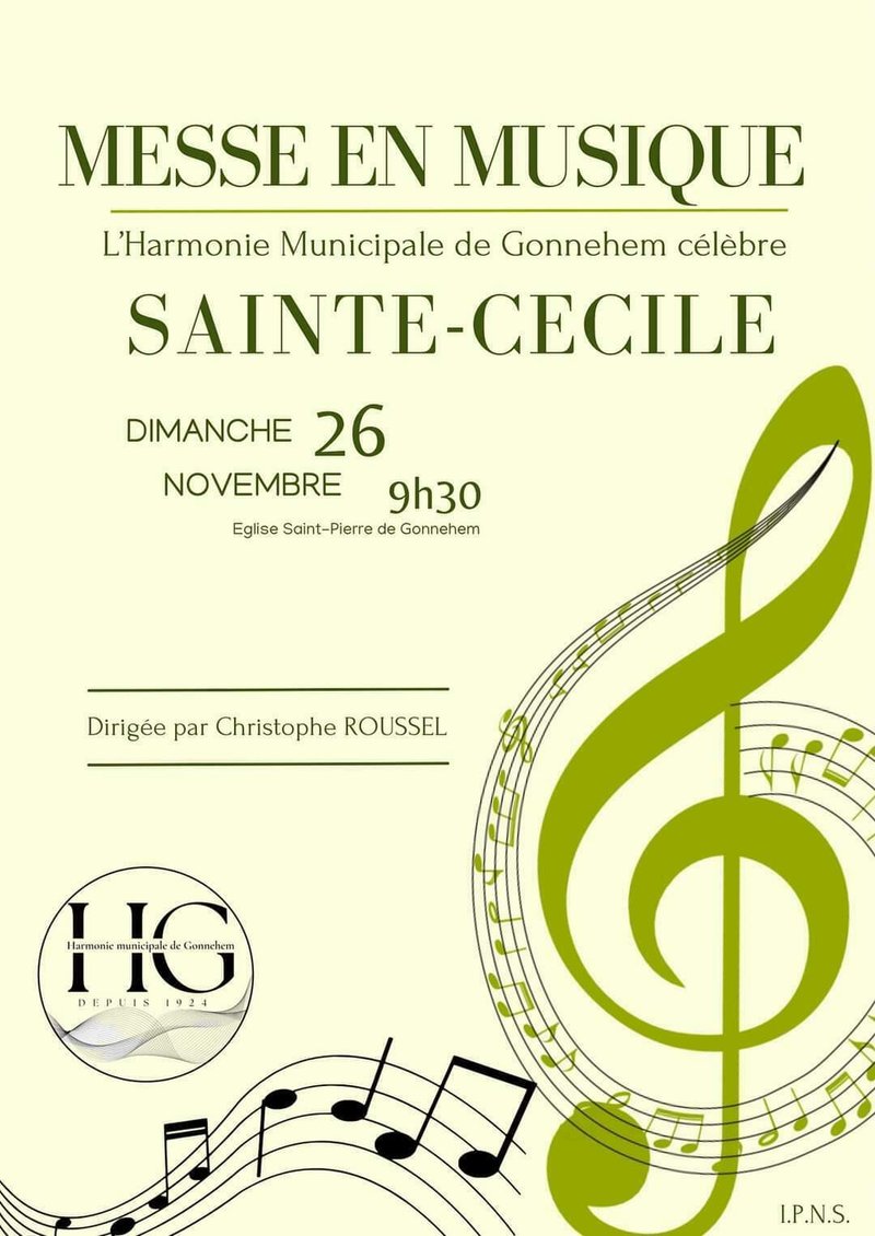 Messe de Sainte-Cécile en musique à Gonnehem