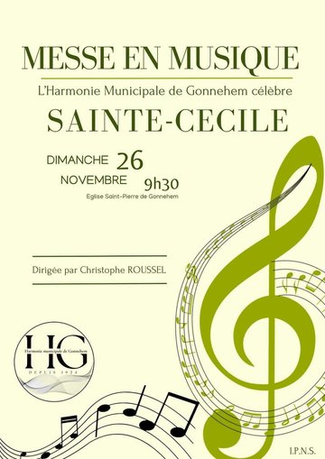 Messe de Sainte-Cécile en musique à Gonnehem