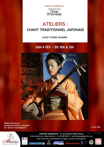 Atelier de Chant traditionnel japonais
