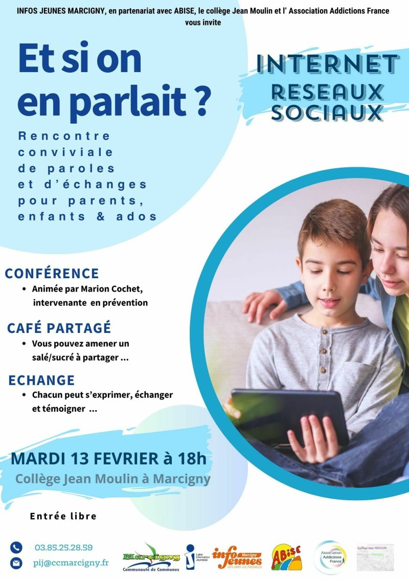 "ET SI ON EN PARLAIT ?
 Internet & Réseaux Sociaux - conférence/échange