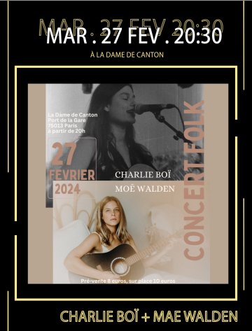 CHARLIE BOÏ + MOĒ WALDEN