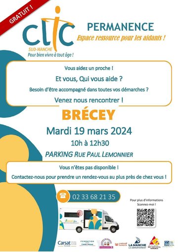 Permanence de l’Espace Ressource pour les Aidants (Aidant Bus)