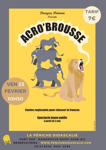 "Acro'Brousse" La brousse dans tous ses états - Douyou Démone