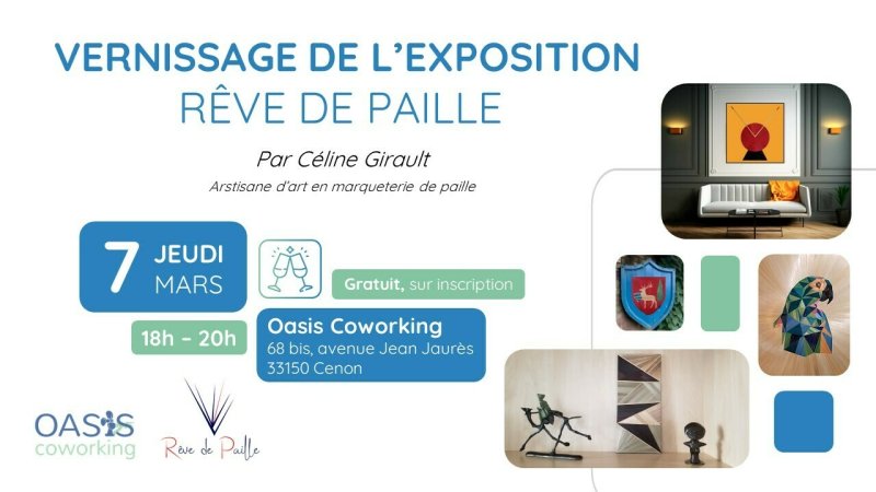 "Un nouveau regard sur la marquèterie de paille" - vernissage