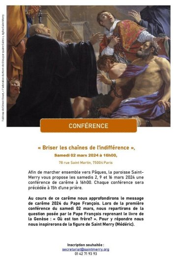 Briser les chaînes de l'indifférence