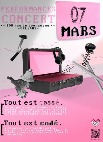 « Tout est cassé » vs « Tout est codé » – Concert de musique vraiment actuelle
