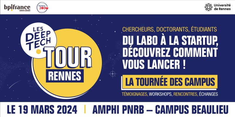 Le DeepTech Tour fait étape à Rennes