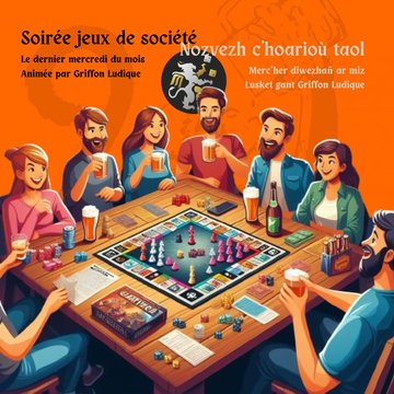 Soirées jeux animée par Griffon Ludique