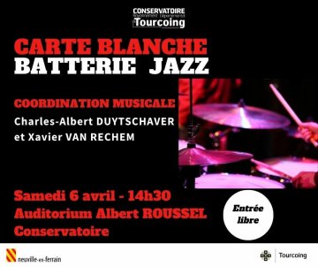 Carte blanche Batterie Jazz