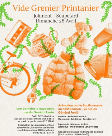 Bal au vide grenier de la Bouillonante - juste derrière Jolimont