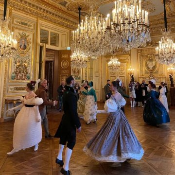 Bal d'époque : Restauration, sacre de Charles X