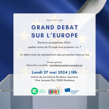 Grand débat sur l'Europe