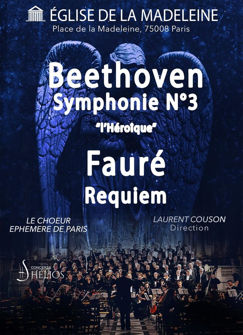 Requiem de Fauré, 3ème symphonie de Beethoven