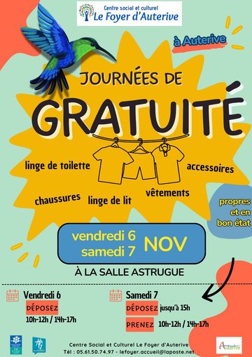 Journées de gratuité