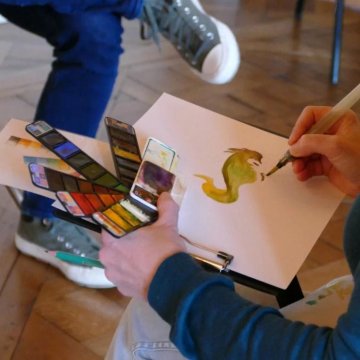 Atelier famille et adulte : Initiation à l'aquarelle