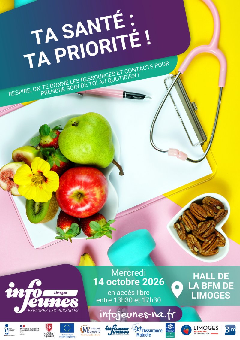 Stand infos et jeux : "Ta santé, ta priorité" !