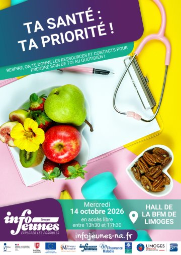 Stand infos et jeux : "Ta santé, ta priorité" !