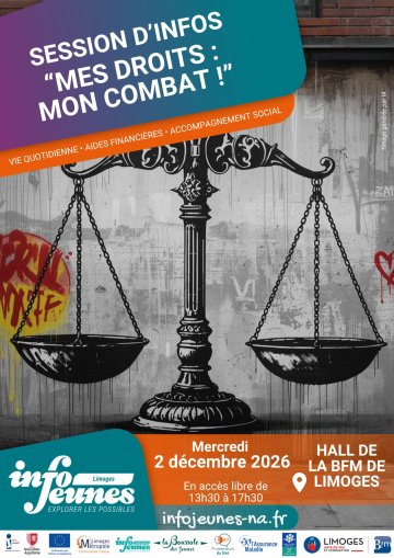 Session d'infos "Mes droits : mon combat !"