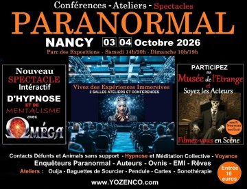 Salon du Paranormal au Parc des Expos de Nancy - 3ème édition