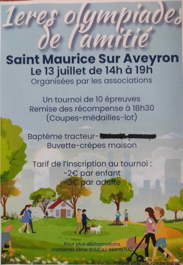 1ere olympiade de l'amitié