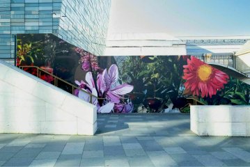 Découvrez la nouvelle fresque de la rue Charlot lors de la rue aux enfants !