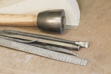 Initiation taille de pierre : outils et gestes / Académie d'art de Meudon