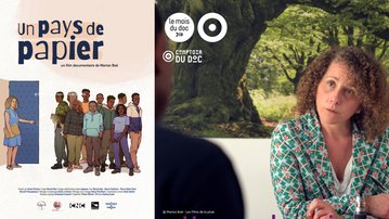 "Un pays de papier" : projection et débat