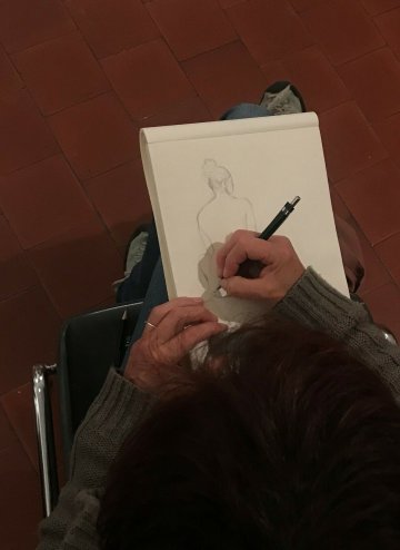 Atelier libre de dessin de modèle vivant
