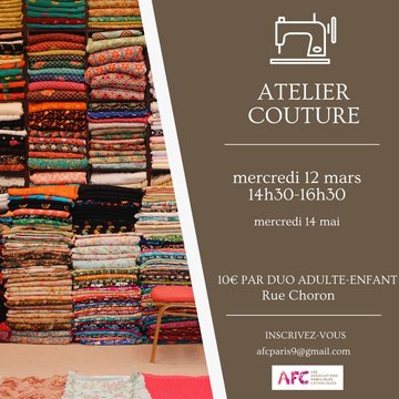 Atelier Couture - 12 mars