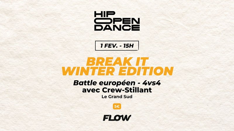 Break it - Winter edition [ HIP OPEN DANCE ]