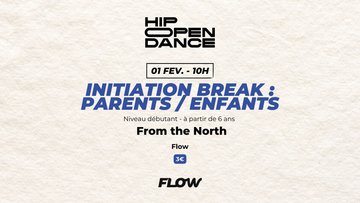 Initiation : Break parents/enfants [ HIP OPEN DANCE ]