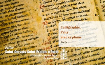 Calligraphie. Prier avec sa plume