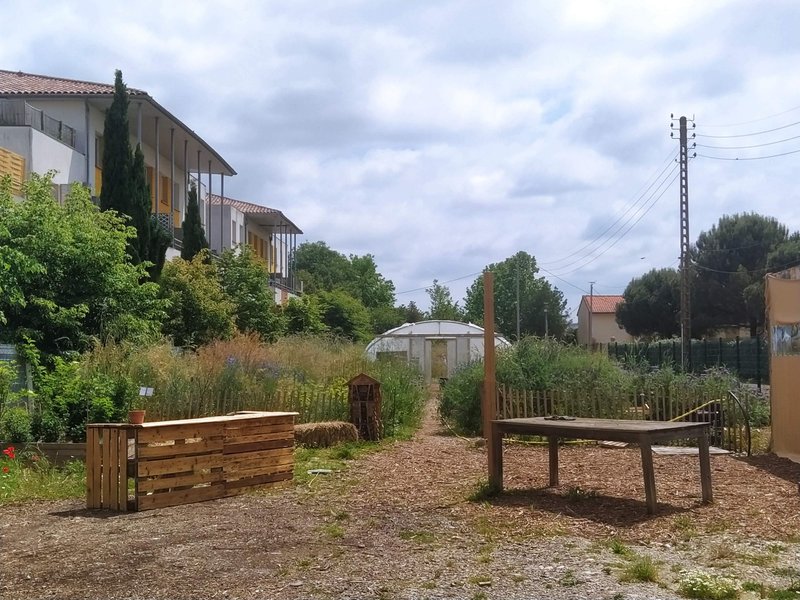 Chantier participatif à la pépinière