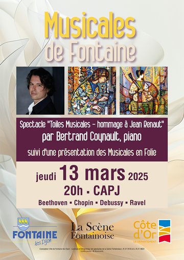 Musicales de Fontaine "Les Toiles Musicales, hommage à Jean Renaut"