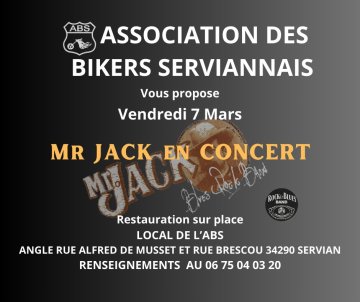 Mr Jack en concert chez ABS