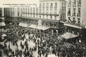 Exposition sur la première braderie de Nantes