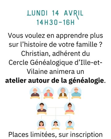 ATELIER GÉNÉALOGIE