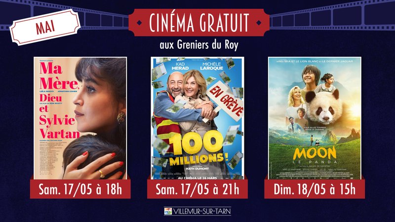 Cinéma gratuit à Villemur