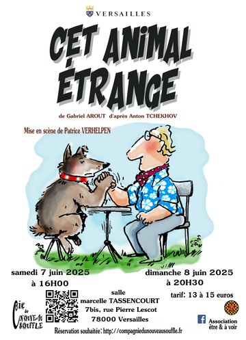 "Cet animal étrange" de Gabriel Arout d'après Anton Tchekhov