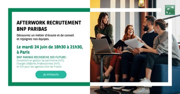 Afterwork Recrutement à Paris : Décrochez un emploi !