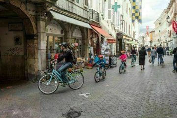 Découverte du centre historique de Chambéry à vélo