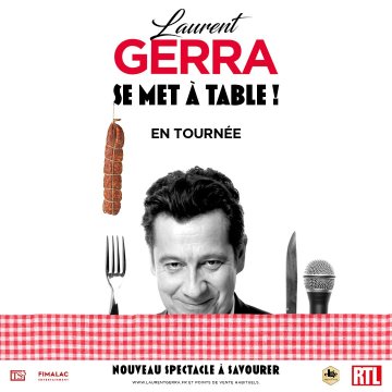 Laurent Gerra "se met à table"