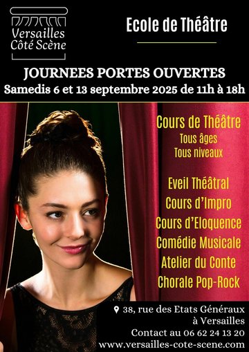 École de théâtre - Journées Portes Ouvertes