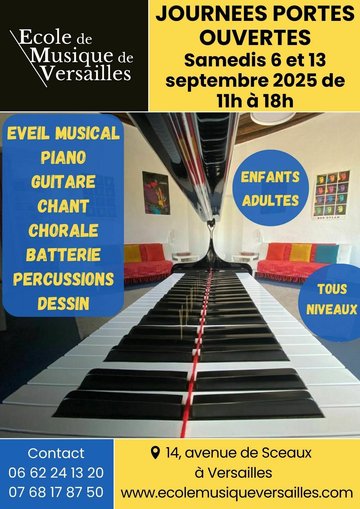 École de musique - Journées Portes Ouvertes