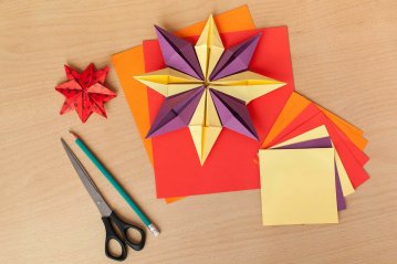 Atelier "Des étoiles en origami"
