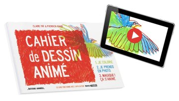 Cahier de dessin animé