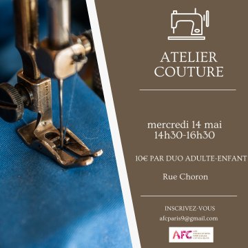 Atelier Couture - 20 mai